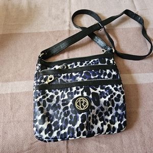 Rosetti Leopard Crossbody Purse